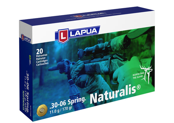 Lapua Naturalis 30-06, 11,0g 20kpl