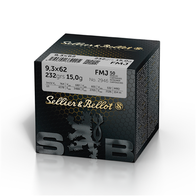 Sellier & Bellot 9,3x62 FMJ 15g