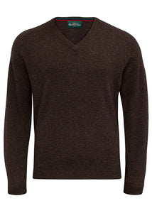 Alan Paine Millbreck Merinovillaneule Dark Brown