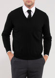Alan Paine Millbreck Merinovillaneule Black