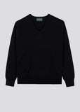 Alan Paine Millbreck Merinovillaneule Black