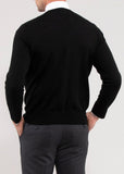 Alan Paine Millbreck Merinovillaneule Black
