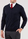 Alan Paine Millbreck Merinovillaneule Dark Navy