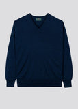 Alan Paine Millbreck Merinovillaneule Dark Navy